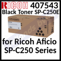 Ricoh Type SP-C250E BLACK ORIGINAL Toner Cartridge 407543  (2.000 Pages)